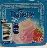 Mängden socker i Danette Fresa Danone