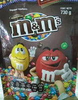 Mängden socker i M&M's