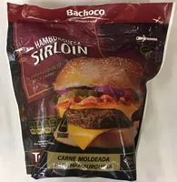 Mängden socker i Carne para hamburguesa sirloin Bachoco