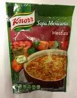 Mängden socker i Sopa Mexicana Mestiza