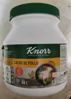 Mängden socker i Knorr Caldo de pollo