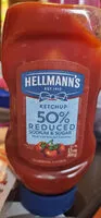 Mängden socker i Ketchup 50% reduced sodium and sugar