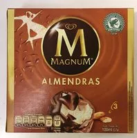 Mängden socker i Helado sabor vainilla con Almendras Magnum