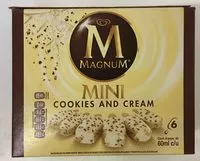 Mängden socker i Mini cookies and cream