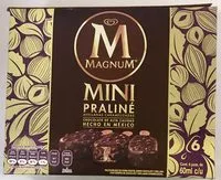 Mängden socker i Magnum mini praliné