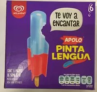 Mängden socker i Paleta helada de Agua Pinta Lengua sabor tutti-frutti Holanda