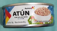 Mängden socker i Atún en agua Aurrera