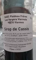 Mängden socker i Sirop de cassis