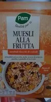 Mängden socker i MUESLI ALLA FRUTTA