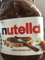 Mängden socker i Hazelnut spread with cocoa