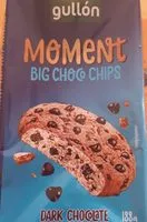 Mängden socker i Moment Big Choco Chips Dark Chocolate