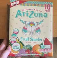 Mängden socker i Arizona Fruit snacks mixed fruit