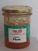 Mängden socker i Confiture de pêche