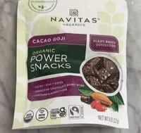Mängden socker i Cacao goji power snacks