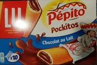 Mängden socker i Pépito pockitos chocolat au lait