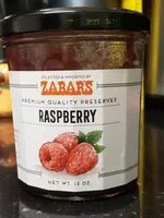 Mängden socker i Zabar's Premium Quality Preserves