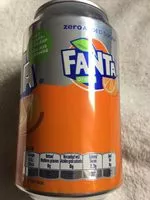 Mängden socker i Fanta orange zero