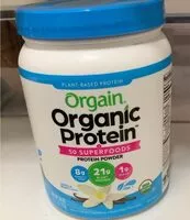 Mängden socker i Orgain organic protein