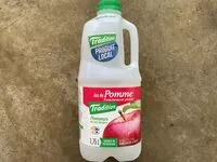 Mängden socker i Jus de pomme fraîchement pressé