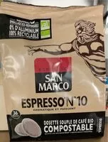 Mängden socker i Expresso 10