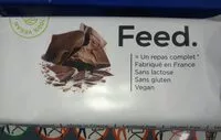Mängden socker i Feed barre chocolat