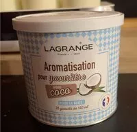 Mängden socker i Aromatisation pour yaourtiere arome coco