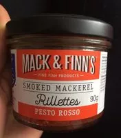 Mängden socker i Rillettes de maquereau au pesto