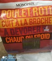 Mängden socker i Poulet rôti cuit à la broche