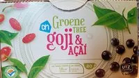 Mängden socker i AH Groene Thee Goji & Açaí