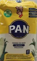 Mängden socker i Harina de maíz blanco precocida