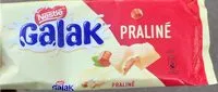 Mängden socker i Galak Praliné