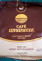 Mängden socker i Café Amanecer