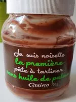 Mängden socker i Pâte à tartiner