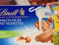 Mängden socker i Milch-nuss