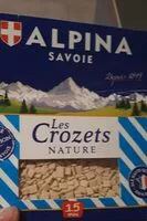 Mängden socker i Les crozets