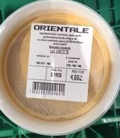 Mängden socker i Orientale