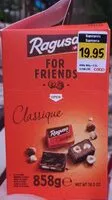 Mängden socker i Ragusa for friends classique