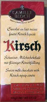 Mängden socker i Kirschschokolade