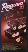 Mängden socker i Ragusa Noir 60%