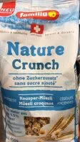 Mängden socker i Nature Crunch