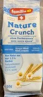 Mängden socker i Nature crunch