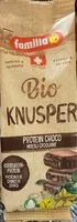 Mängden socker i Bio Knusper Protein Choco