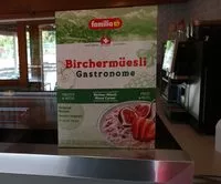 Mängden socker i Birchermüesli