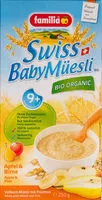 Mängden socker i Swiss BabyMüesli