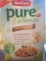 Mängden socker i Pure Balance, Urgetreide & Apfel