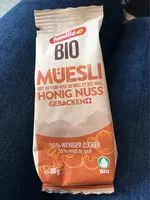 Mängden socker i muesli