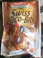 Mängden socker i Swiss choco-bits