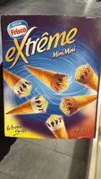 Mängden socker i Frisco extrême MiniMini - 6 Glaces vanille, 6 glaces cacao