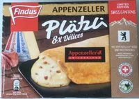 Mängden socker i Appenzeller plätzli