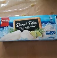 Mängden socker i Filets de cabillaud